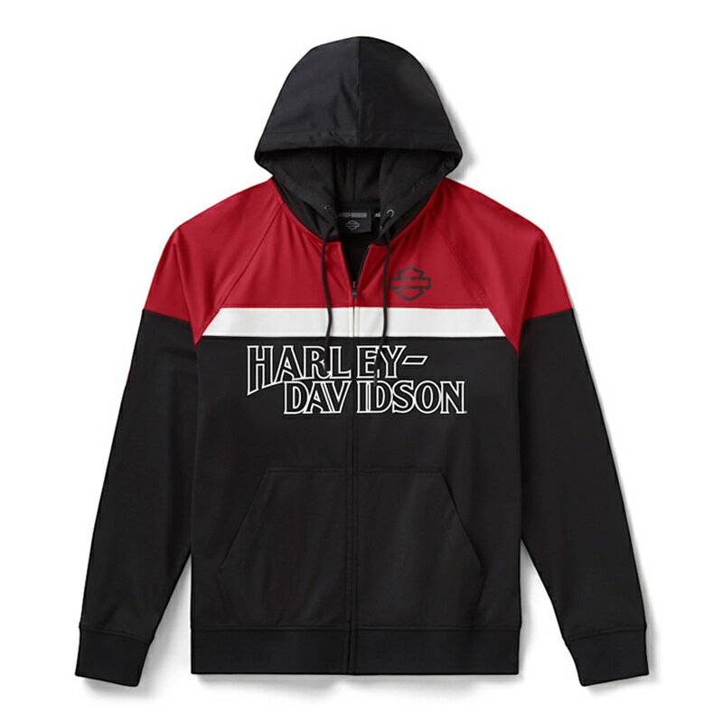 乐天商城 - HARLEY-DAVIDSON 純正（ハーレーダビッドソン）メンズ スクリーミンイーグル カラーブロック フーディー/パーカー_96280-26VM