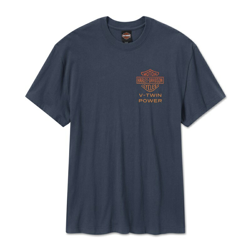 Rakuten - HARLEY-DAVIDSON 純正（ハーレーダビッドソン）メンズ HD エンジン ツインズ 半袖 Tシャツ_96391-26VM