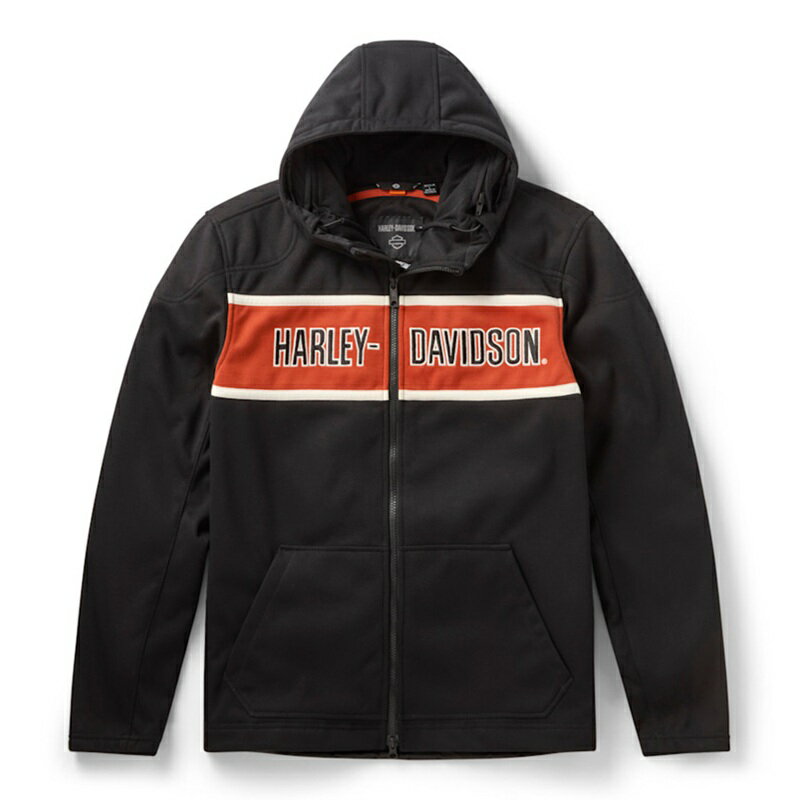 Rakuten - HARLEY-DAVIDSON 純正（ハーレーダビッドソン）メンズ HD トレントン デフレクター 2.0 フード付きライディングフリース_97179-26VM