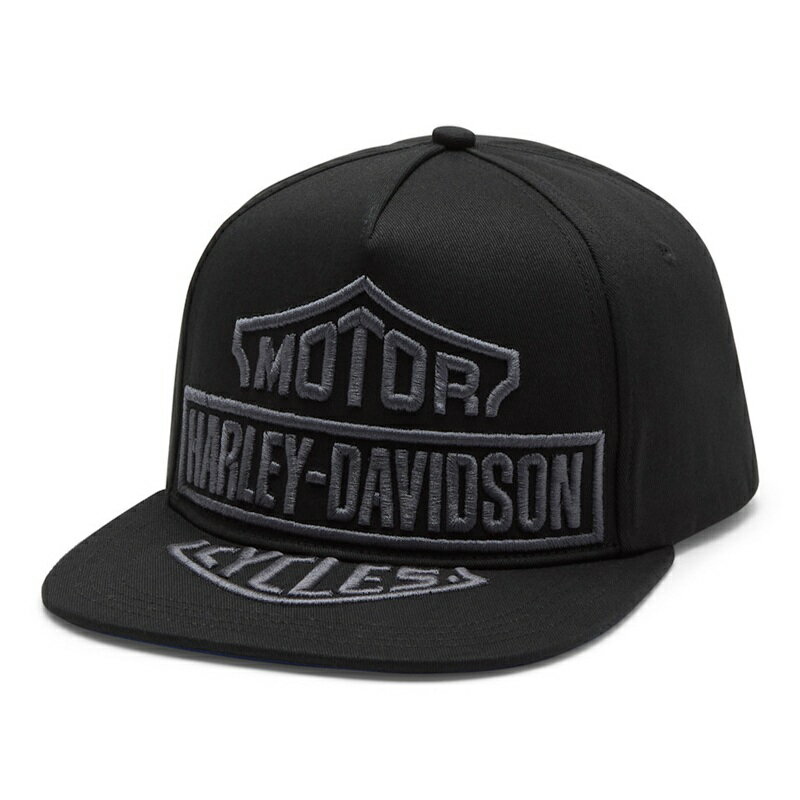 樂天商城 - HARLEY-DAVIDSON 純正（ハーレーダビッドソン）メンズ エッセンシャル バー＆シールド パンヘッド フィットキャップ_97637-26VM