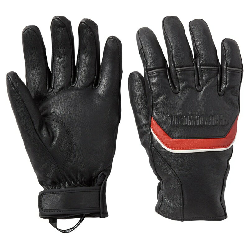 HARLEY-DAVIDSON 純正（ハーレーダビッドソン）メンズ トレントン レザー アーマー ライディンググローブ_98103-26VM