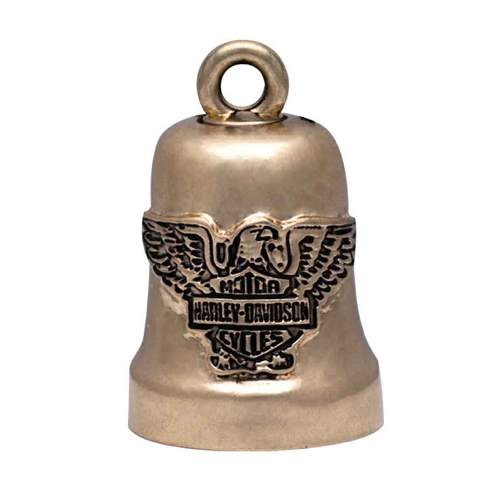 【ハーレー純正】 【ガーディアンベル】 ハーレーダビッドソン ゴールドトーンイーグルライドベル_HRB072