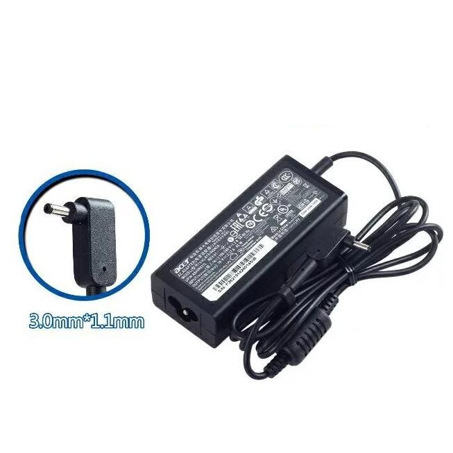 純正新品 Acer Aspire V3-371 V3-331 S5 S7-392 S7-391 Aspire one 1-131 用 ACアダプター 19V 2.37A PA-1450-26 A13-045-N2A 電源 外径約3.0mmФ　内径1.1mmФ