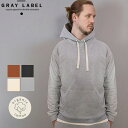 Gray Label 【SALE/20%OFF】 オーガニックコットン メンズ プルパーカー | オーガニック 綿100% コットン 大人 メンズ パーカー あ...