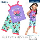 Hatley 【SALE／30%OFF】オーガニックコットン キッズ アップリケパジャマ（キャミソール） Mermaid | キッズ ベビー パジャマ 女の子 子供 上下セット キャミソール 短パン 春夏 オーガニック コットン 下着 綿100% おしゃれ かわいい セール