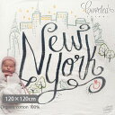 Coveted Things 【SALE/40%OFF】オーガニックコットン モスリンスワドルScarf New York | 敏感肌 オーガニック コットン ブランケット ガーゼ ケット 赤ちゃん 子供 ベビー おくるみ スワドル ベビーガーゼ コットンガーゼ 出産祝い ベイビー アフガン セール