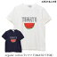 ARCH & LINE オーガニックコットン Tシャツ TOMATO?(半袖) | オーガニック レディース メンズ ユニセックス Tシャツ ベーシック ファッション 半袖 プリント カットソー 男女 兼用 綿100% おしゃれ シンプル ワンポイント ARCH&LINE