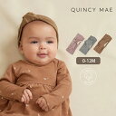 Quincy Mae オーガニックコットン ベビーターバン | オーガニックコットン 綿 赤ちゃん ベビー クインシーメイ ギフト プレゼント 出産祝い 御出産 ターバン カチューシャ ヘッドアクセサリー おしゃれ 女の子 ベビー小物 おでかけ [M便 1/4]