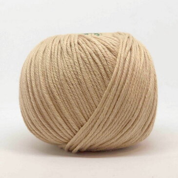 Babytoly オーガニックコットン Supersoft Cotton yarn 50g Honey | ベビートリィ オーガニック コットン 100% 毛糸 手編み 編み物 手芸 けいと 綿 GOTS ベビー服 子供服 あみぐるみ おもちゃ やわらか 合細 中細