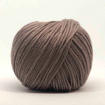 Babytoly オーガニックコットン Supersoft Cotton yarn 50g Mink | ベビートリィ オーガニック コットン 100% 毛糸 手編み 編み物 手芸 けいと 綿 GOTS ベビー服 子供服 あみぐるみ おもちゃ やわらか 合細 中細