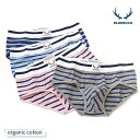 BLUEBUCK オーガニックコットン メンズブリーフ NAUTICAL Stripes | オーガニック コットン 綿 ナチュラル ギフト プレゼント 誕生日...