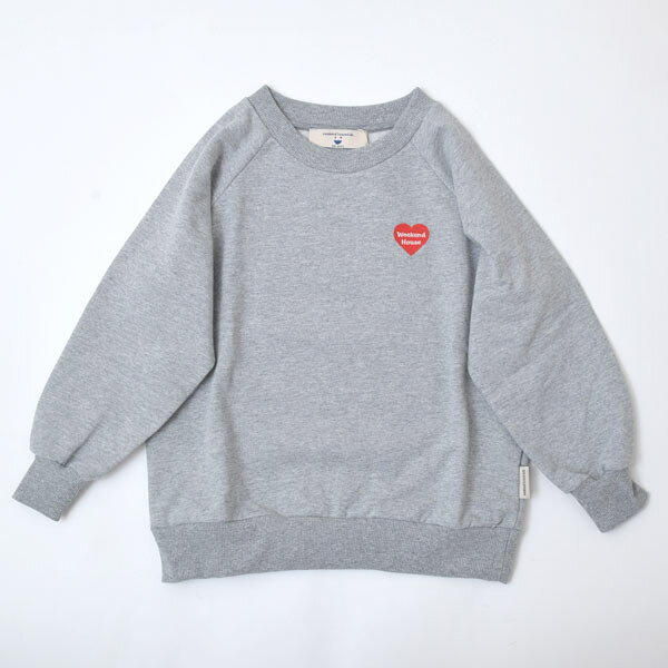 Weekend House Kids オーガニックコットン キッズスウェットシャツWHK(ゆったり) |...