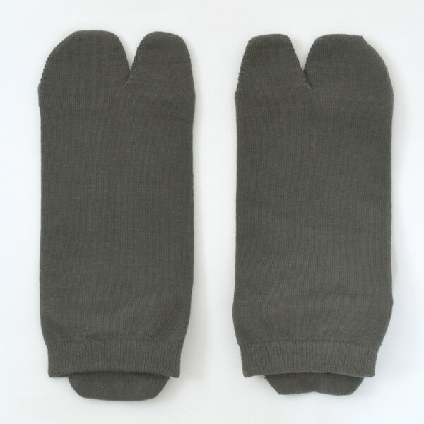 ORGANIC GARDEN オーガニックコットン五倍子タビ型パイルアンクル丈ソックス | オーガニック コットン 綿 ナチュラル ギフト プレゼント パイルソックス 足首丈 黒 靴下 足袋 タビ 抗菌靴下 [M便 1/2]