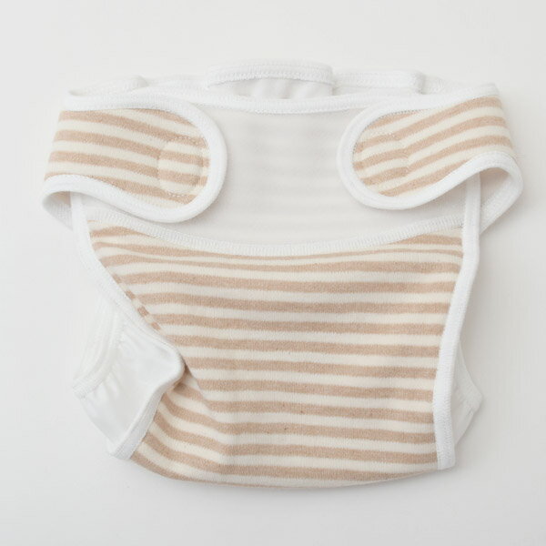 子供用おむつカバー ボミーエイジ.95cm マジック 撥水 ベージュ