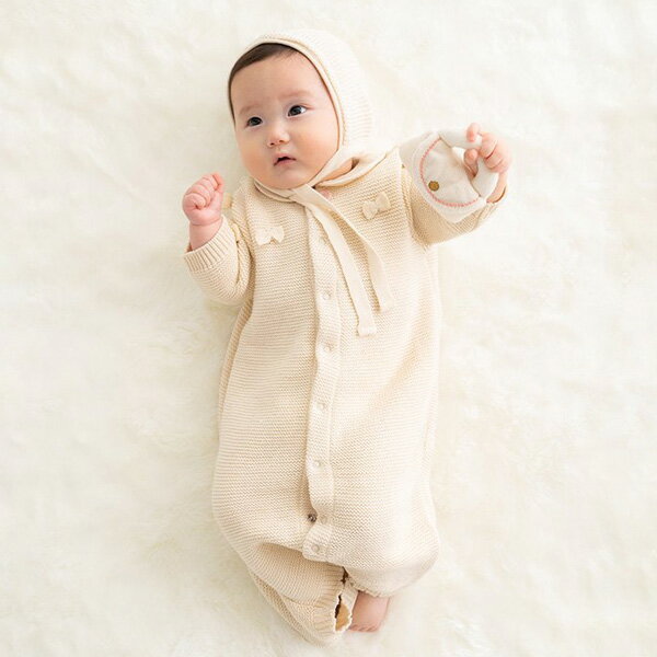 pompkinsBABY �������˥å����åȥ� �٥ӡ� �˥åȥ�ܥ��դ�2way�ɥ쥹 | �������˥å� ���åȥ� �٥ӡ� 2way������ �л��ˤ� ������ �֤���� �٥ӡ����� �٥ӡ��� �ġ������������� ���λ� ������ ����ѡ��� ���С������� 50 60 ��ܥ� �˥å� �л����� [M�� 1/1]