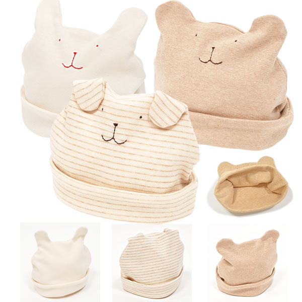 pompkinsBABY オーガニックコットン ベビーキャップ | ギフト コットン オーガニッ...