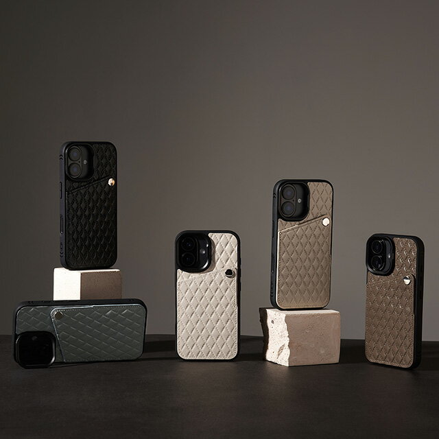iphone17 ケース 本革 キルティング ...の紹介画像3