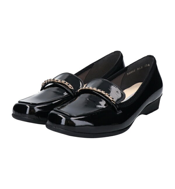 Bridget Birkin Walk ブリジットバーキン チェーンモチーフローファーウォーキングパンプス