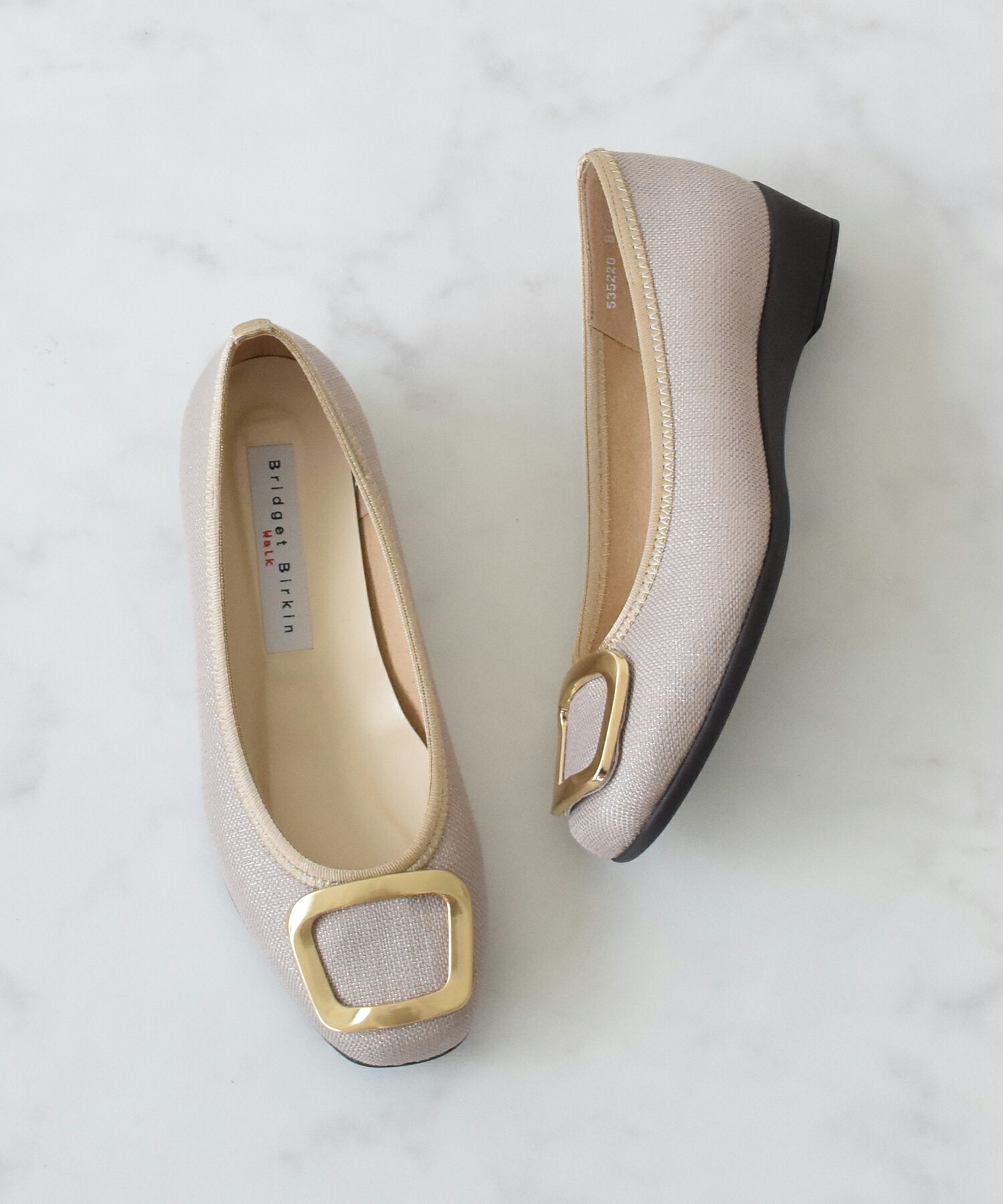 Bridget Birkin Walk メタルバックルウォーキングパンプス