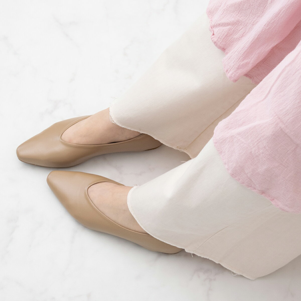 Bridget Birkin Vカットレインパンプス