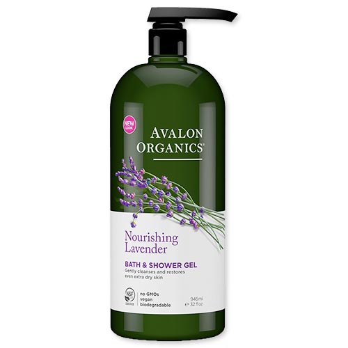 AVALON ORGANICS ニューリッシング ラベンダー バス&シャワージェル 907g（32oz） アバロンオーガニクスラベンダー 保湿 しっとり ラベンダー いい香り