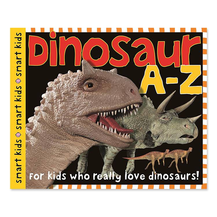 Rakuten - 【洋書フェア】【洋書】ダイナソー A〜Z (スマートキッズシリーズ) [ロジャー・プリディ] Dinosaur A to Z (Smart Kids Series) [Roger Priddy] 絵本 恐竜
