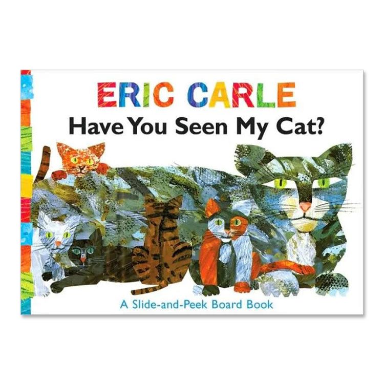 【洋書】ハブ ユー シーン マイ キャット？ エリック カール Have You Seen My Cat？ Eric Carle 絵本 ぼくのねこみなかった？