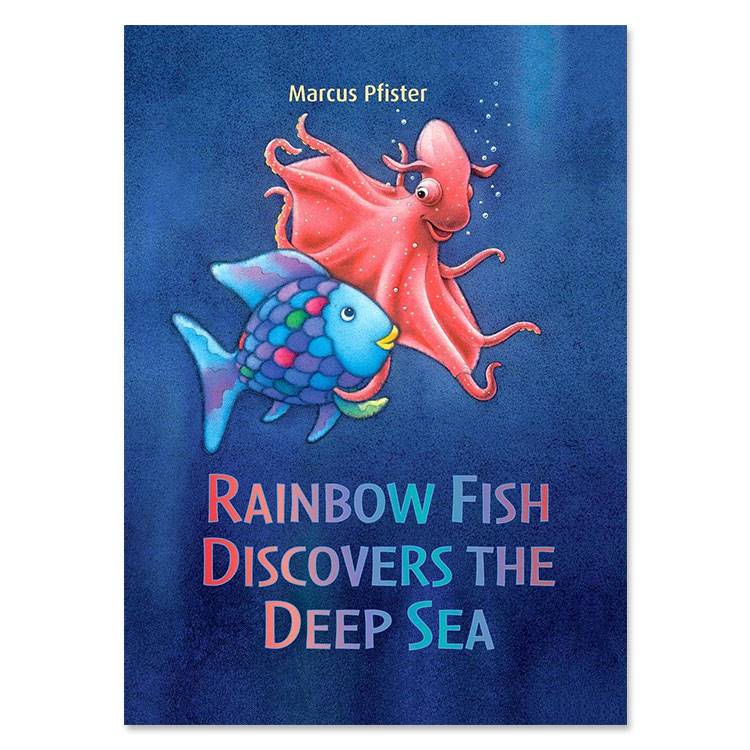 にじいろのさかな　絵本 【洋書】レインボーフィッシュ深海を発見する [マーカス・フィスター] Rainbow Fish Discovers the Deep Sea [Marcus Pfister] 虹色の魚 6作目