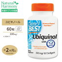 ユビキノール 還元型 コエンザイムQ10 (カネカQH) 100mg ソフトジェル 60粒 Doctor's BEST（ドクターズベスト）