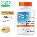 R-リポ酸 100mg 180粒 Doctor's BEST（ドクターズベスト）