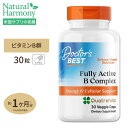 活性型 ビタミンB コンプレックス 30粒 Doctor's BEST（ドクターズベスト）