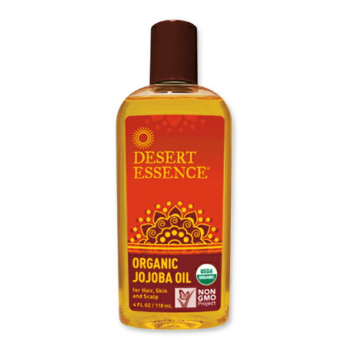 DESERT ESSENCE オーガニック ホホバオイル ヘアー スキン 頭皮用 118ml デザートエッセンス