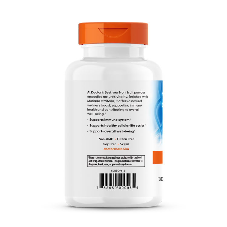 [甘いものが好きな方に]濃縮ノニ 650mg 120粒 Doctor's BEST（ドクターズベスト） Best Noni Concentrate（650mg）120vc 健康サプリメント 栄養補助食品 海外 アメリカ harmony-10029054 米国サプリ直販のNatural Harmony サンプル画像3