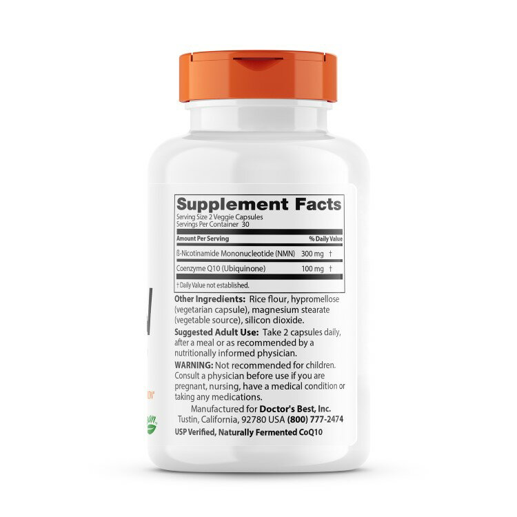 [パワフルに過ごしたい方に!]ドクターズベスト NMN＋コエンザイムQ10 150mg 60粒 ...