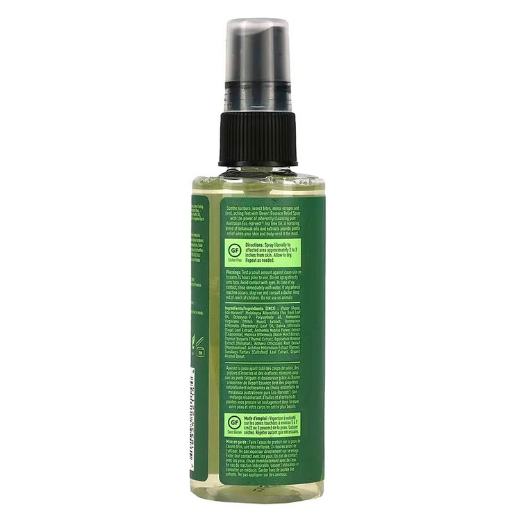 [みずみずしく潤いのある肌へ]デザートエッセンス ティーツリーオイル リリーフスプレー 120ml (4 fl oz) DESERT ESSENCE Tea Tree Relief Spray【お取り寄せ商品】【合わせて買いたい】 3