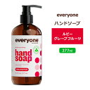 Gu Lbh nh\[v r[O[vt[c 377ml (12.75floz) Everyone Liquid Hand Soap Ruby Grapefruit Lbh\[v nhEHbV O[vt[c VgX k t̐