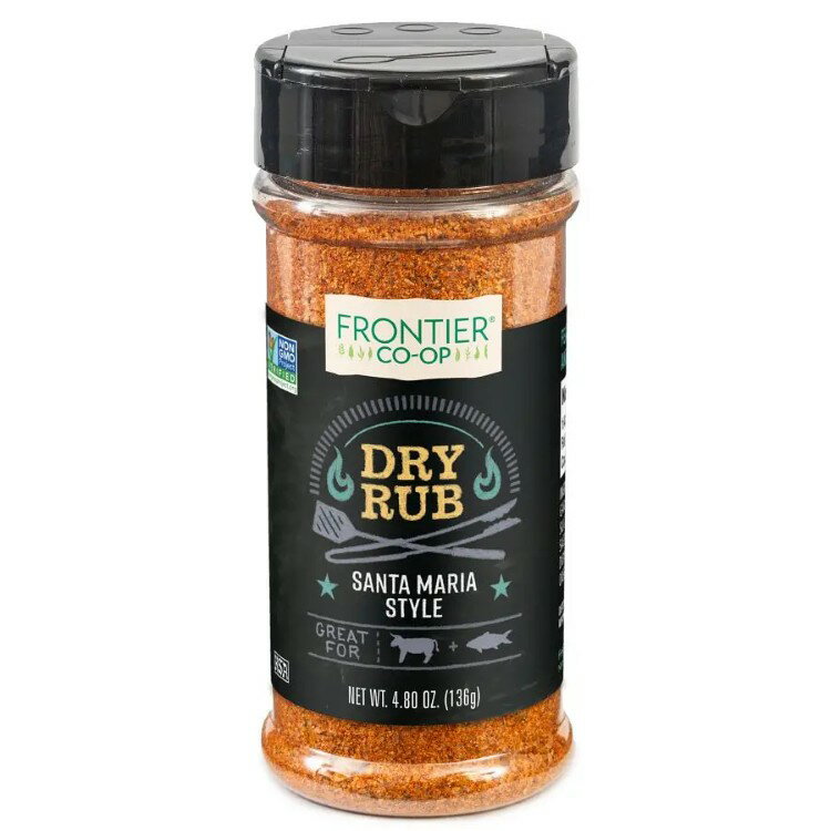 フロンティアコープ サンタマリアスタイル ドライラブ 136g Frontier Co-op Santa Maria Style Dry Rub 4.80 oz. 【お取り寄せ商品】