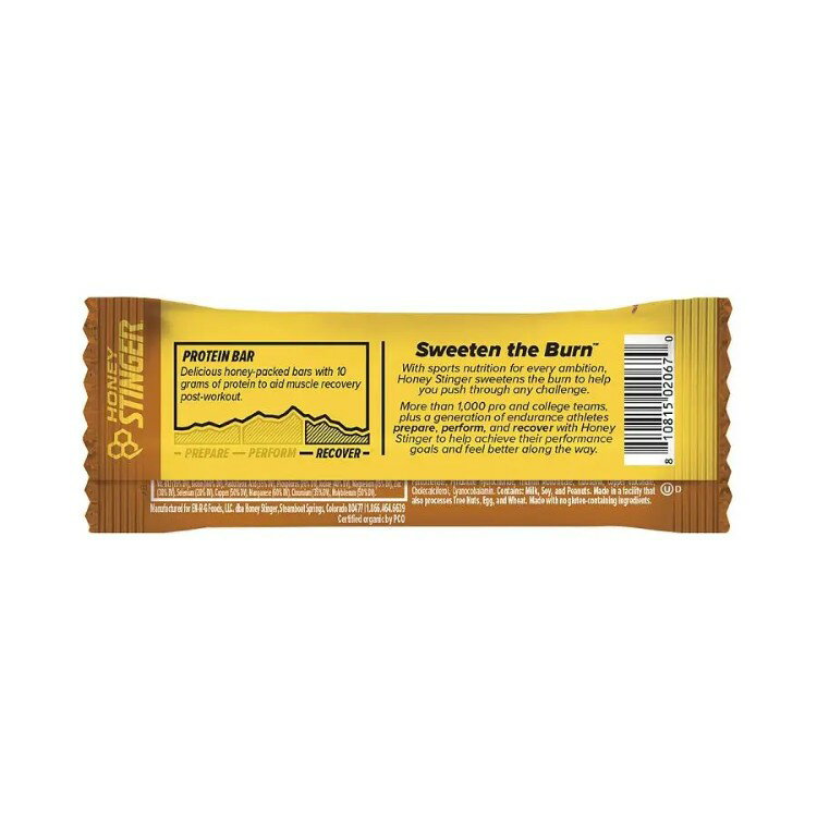�ϥˡ����ƥ��󥬡� �ԡ��ʥåĥХ��� �ץ��ƥ���С� 43g Honey Stinger Peanut Butta Protein Bar 1.5 oz. �ڤ����󤻾��ʡ�