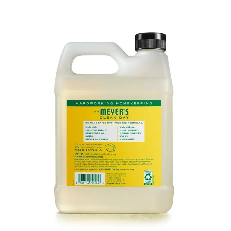 ミセスマイヤーズ クリーンデイ ハニーサックル ハンドソープ 詰替用 975mL Mrs. Meyer's Clean Day Honeysuckle Hand Soap Refill 33 fl. oz. 【お取り寄せ商品】 2
