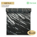 ガイアム リバーシブル ヨガマット スパイラル モーション 6mm GAIAM Reversible Spiral Motion Yoga Mat ヨガ マット 筋トレ ホーム ..