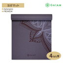 KCA v~A |Cg K}bg I[xW[k 4mm GAIAM Premium Point Yoga Mat Aubergine Xgb` ؃g g[jO ~ ϋv ebNXt[ 