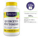 ヘルシーオリジンズ ケルセチン フィトソーム 500mg 120粒 ベジカプセル Healthy Origins Quercetin Phytosome 栄養補助食品 フラボノイド