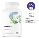 ソーン L-グルタミン 500mg カプセル 90粒 Thorne L-Glutamine 非必須アミノ酸 アミノ酸 スッキリ 筋肉 リカバリー