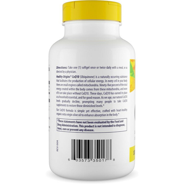 [エイジングケアの定番！]ヘルシーオリジンズ コエンザイムQ10 100mg 150粒 ソフトジェル Healthy Origins CoQ10【お取り寄せ商品】【合わせて買いたい】 3