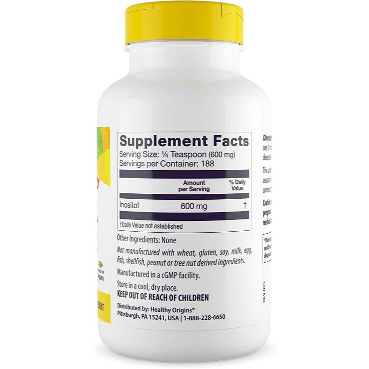 ヘルシーオリジンズ イノシトール パウダー (113g) Healthy Origins Inositol Powd...