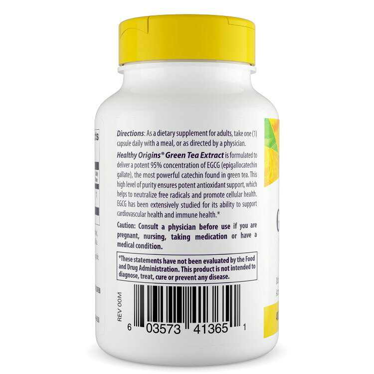 【P10倍★9/1-11 9時】ヘルシーオリジンズ 緑茶エキス 400mg 120粒入り Healthy Origins Green Tea Extract 400 mg, 120 Vcaps 【お取り寄せ商品】 harmony-10062453 米国サプリ直販のNatural Harmony サンプル画像3