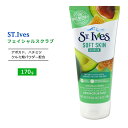 ZgACuX \tgXL tFCVXNu A{Jh&nj[z 170g (6oz) St.Ives Soft Skin Scrub Avocado & Honey  XNu N~k i` n`~c