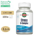 カル ストレスBコンプレックス (ビタミンB群 & ビタミンC) サプリメント 100粒 タブレット KAL Stress B Complex 100 tablets