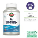 カル ウルトラ クエン酸カルシウム 1000mg 120粒 タブレット KAL Ultra Cal-Citrate 120 Tablets サプリ 健骨サポート ボーンヘルス ビタミンD