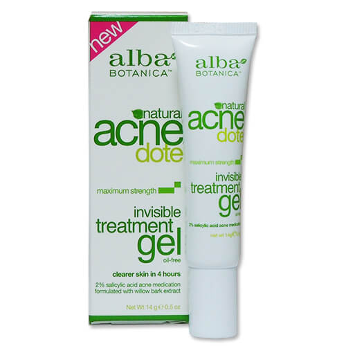 アルバ・ボタニカインテンシブ トリートメントジェル 14g Alba Botanica Acne Dote Invisible Treatment Gel